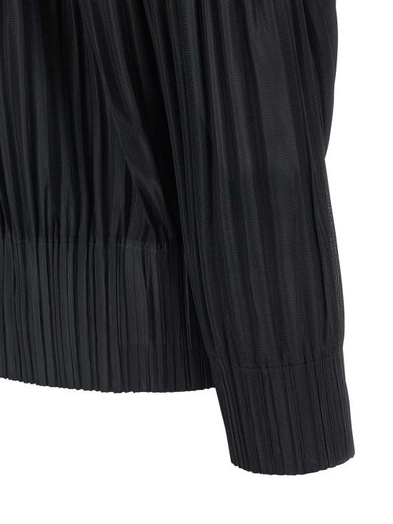 26SS 플리츠플리즈 가디건 PP66JC40115 Black - PLEATS PLEASE