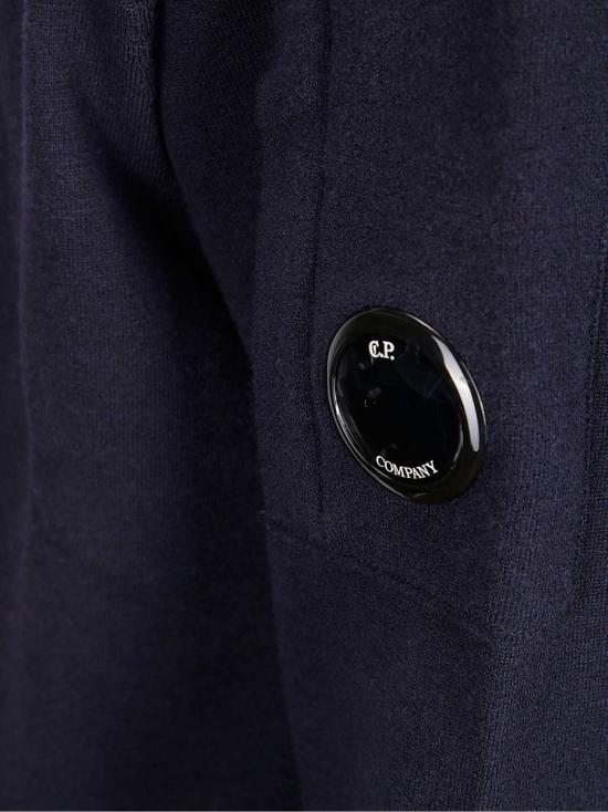 26FW 씨피 컴퍼니 스웨터 19CMKN037A005528A 888 TOTAL ECLIPSE - C.P. COMPANY