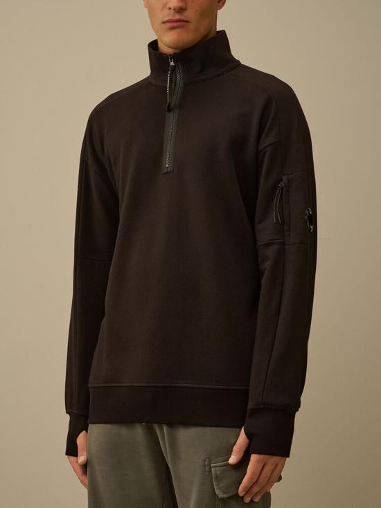 26FW 씨피 컴퍼니 긴팔 티셔츠 19CMSS153A005086W 999 BLACK - C.P. COMPANY