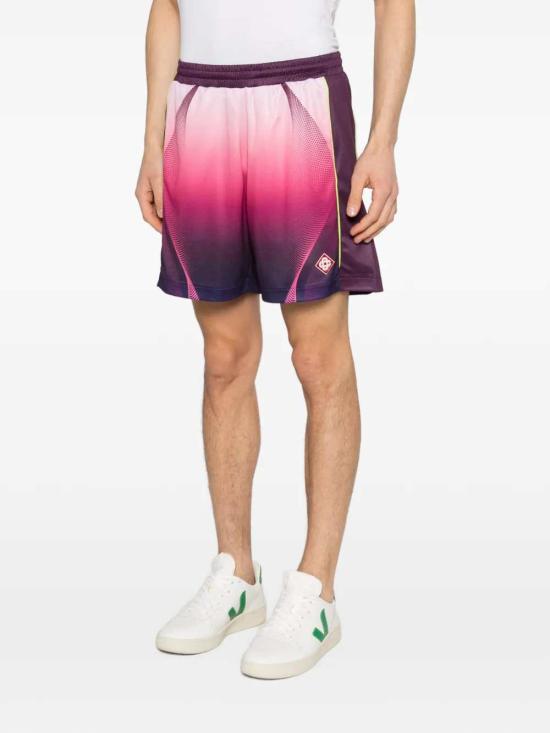 26SS 카사블랑카 숏팬츠 MSS26JTR25301 BIRDSEYE MESH - CASABLANCA