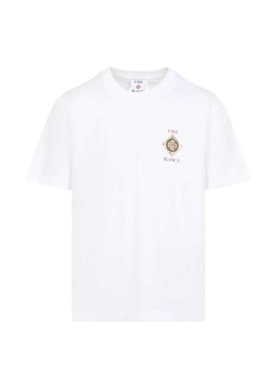 26SS 카사블랑카 반팔 티셔츠 MSS26JTS00102 BIANCO