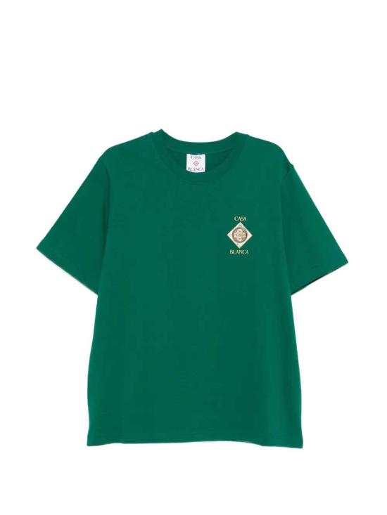 26SS 카사블랑카 반팔 티셔츠 MSS26JTS00103 EVERGREEN JERSEY