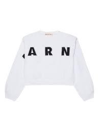 26SS [키즈] 마르니 풀오버 M01193M00V0 0M100 WHITE