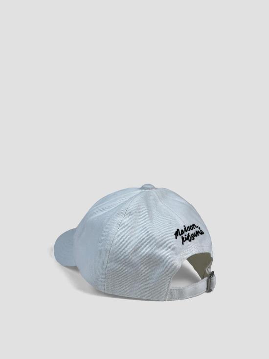 26SS 메종키츠네 폭스 헤드 캡 PM06100WW0096 P100 WHITE - MAISON KITSUNE