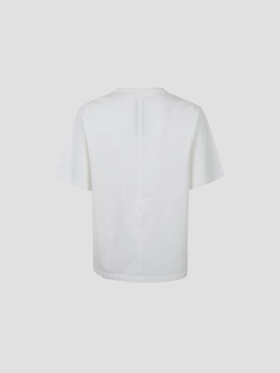 26SS 릭 오웬스 반팔 티셔츠 RP01F6200JA 11 MILK - RICK OWENS