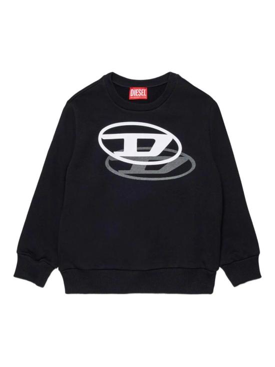 26SS [키즈] 디젤 트레이닝 상의 J02627KYAZ3 K900 BLACK