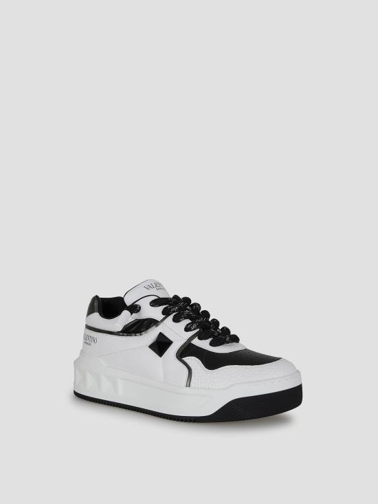 26SS 발렌티노 가라바니 스니커즈 8Y2S0G37WRI 6S0 WHT BLCK D RUTENIO - VALENTINO GARAVANI