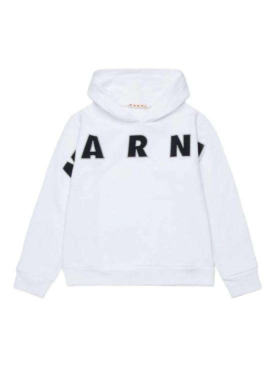 26SS 마르니 후드 티셔츠 M01266M00V0 0M100 WHITE