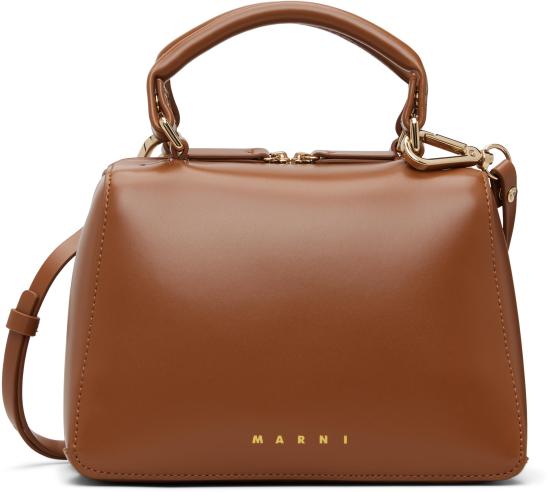 26SS [키즈] 마르니 숄더백 M01608M00TK 0M704 BROWN