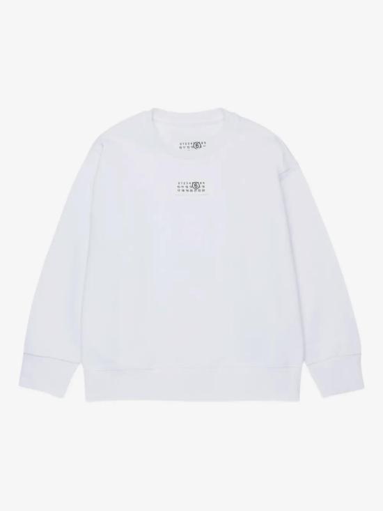 26SS MM6 메종마르지엘라 후드 티셔츠 M61011MM04H M6100 WHITE