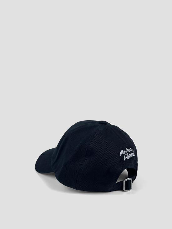 26SS 메종키츠네 폭스 헤드 캡 PM06100WW0096 P199 BLACK - MAISON KITSUNE