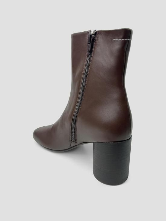 26SS MM6 메종마르지엘라 ANATOMIC 아나토믹 앵클 부츠 S59WU0235P3628 T2259 FUDGESICKLE - MM6 MAISON MARGIELA