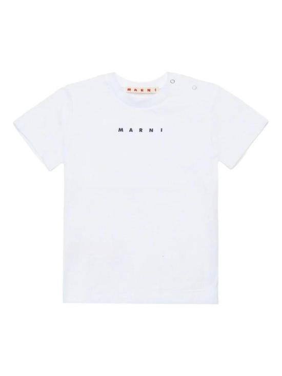 26SS 마르니 반팔 티셔츠 M01785M00RF 0M100 WHITE