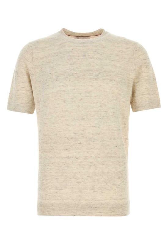 26SS 브루넬로 쿠치넬리 폴로 티셔츠 M2L00340 C2438 Beige o Tan