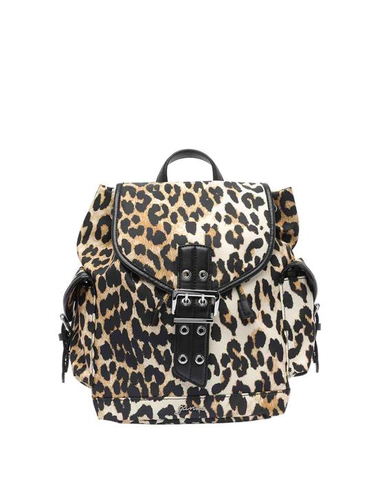 25FW 가니 백팩 A6617943 Animal Print
