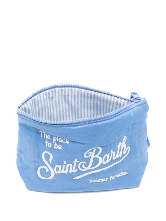 26SS 세인트바쓰 클러치/파우치 ALI0051 00551L VINTAGE 17M CLOUD BLUE EMB - MC2 SAINT BARTH