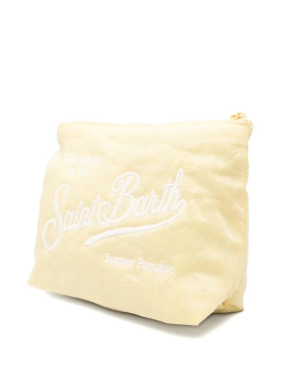 26SS 세인트바쓰 클러치/파우치 ALI0051 01291L VINTAGE 92L BUTTER EMB - MC2 SAINT BARTH