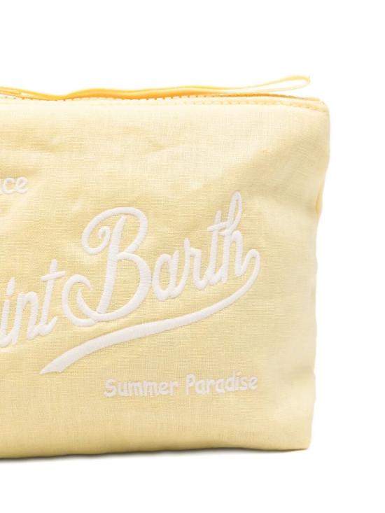 26SS 세인트바쓰 클러치/파우치 ALI0051 01291L VINTAGE 92L BUTTER EMB - MC2 SAINT BARTH