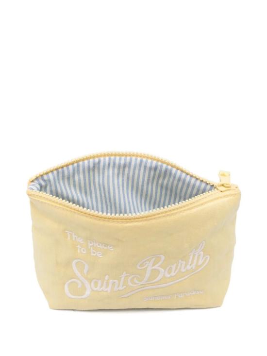 26SS 세인트바쓰 클러치/파우치 ALI0051 01291L VINTAGE 92L BUTTER EMB - MC2 SAINT BARTH