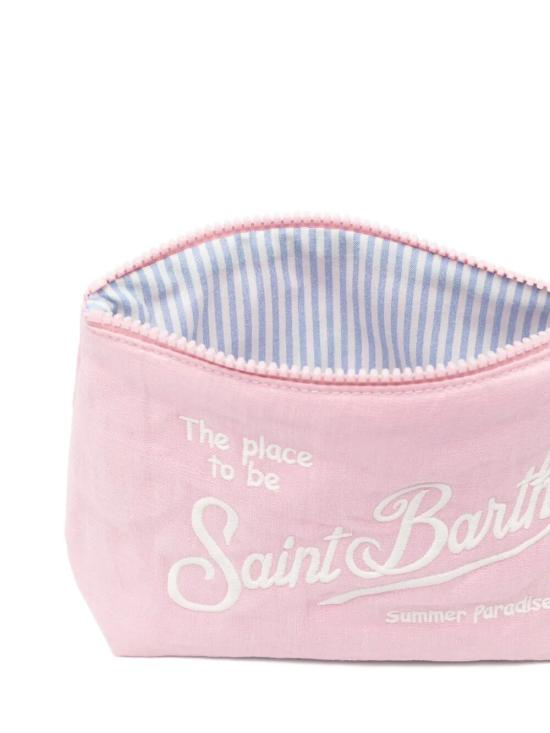26SS 세인트바쓰 클러치/파우치 ALI0051 01280L VINTAGE 21 PINK EMB - MC2 SAINT BARTH