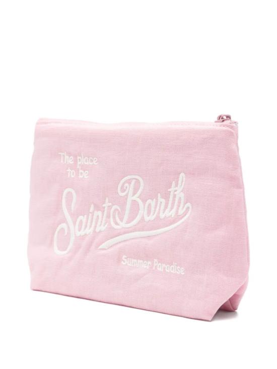26SS 세인트바쓰 클러치/파우치 ALI0051 01280L VINTAGE 21 PINK EMB - MC2 SAINT BARTH
