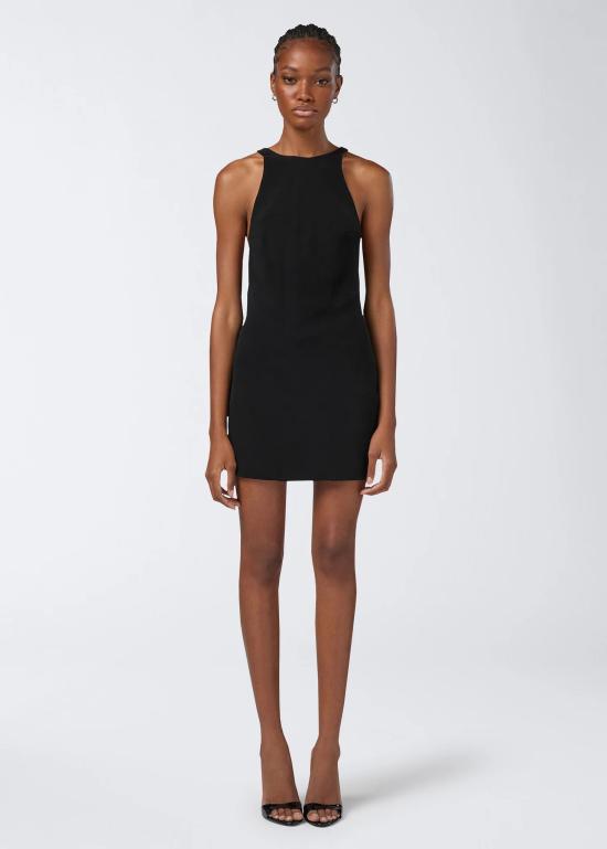 26SS 안다마네 미디 원피스 T190140A TNP263 999 Black - ANDAMANE