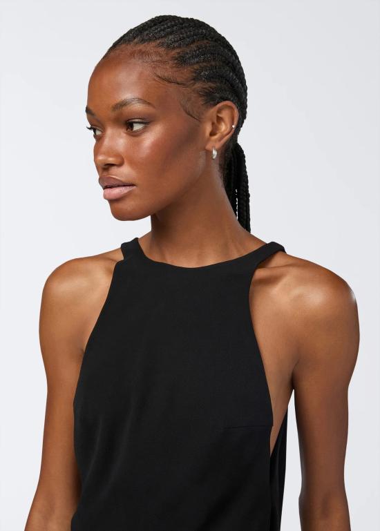 26SS 안다마네 미디 원피스 T190140A TNP263 999 Black - ANDAMANE