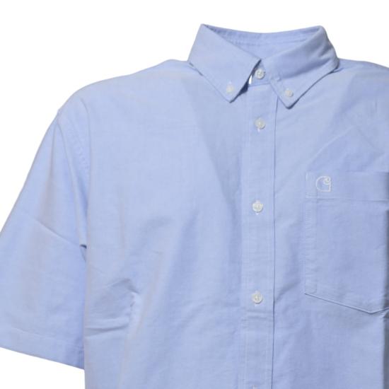 26SS 칼하트 WIP 숏슬리브 브랙스턴 셔츠 I031454 1ON XX - CARHARTT WIP