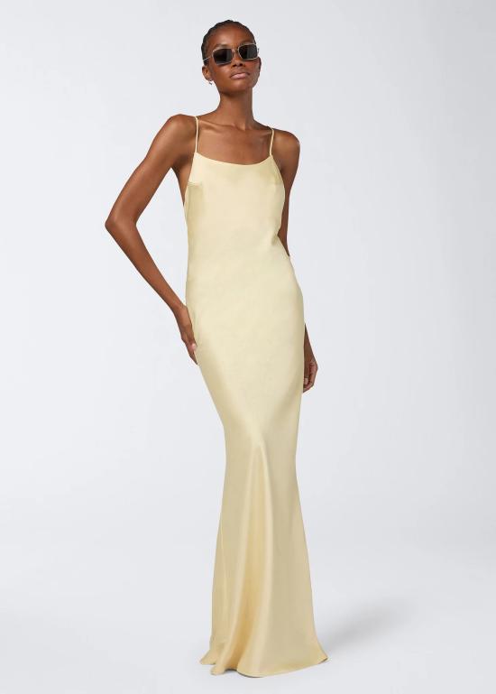 26SS 안다마네 미디 원피스 T190130A TNP229 117 Vanilla - ANDAMANE