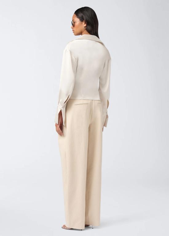 26SS 안다마네 긴팔 티셔츠 T190953A TNP229 111 Milk - ANDAMANE