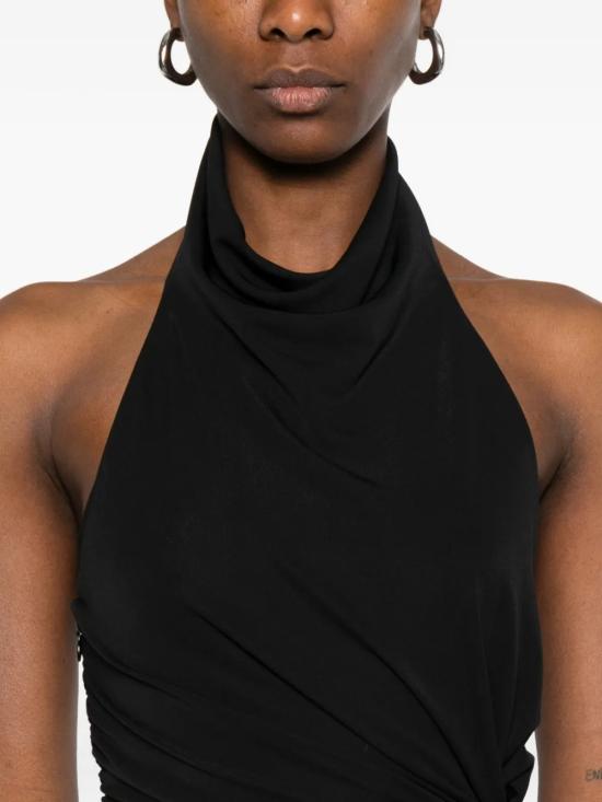 26SS 안다마네 미디 원피스 T190114A TJP073 999 Black - ANDAMANE