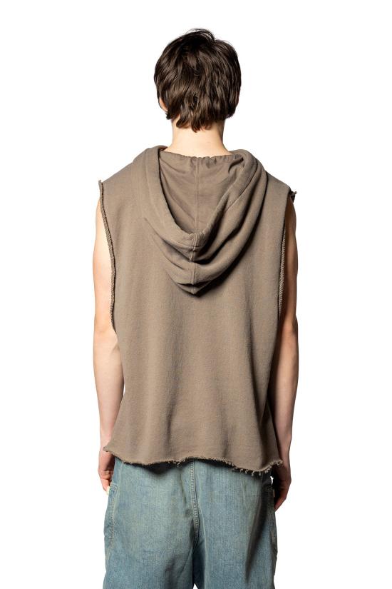 26SS 릭 오웬스 후드 티셔츠 RU01F2153 JNT 34 - RICK OWENS