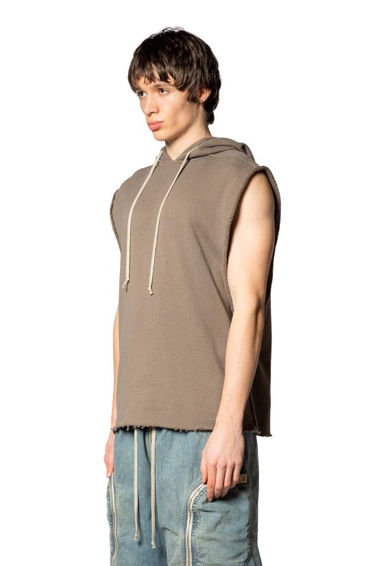 26SS 릭 오웬스 후드 티셔츠 RU01F2153 JNT 34 - RICK OWENS