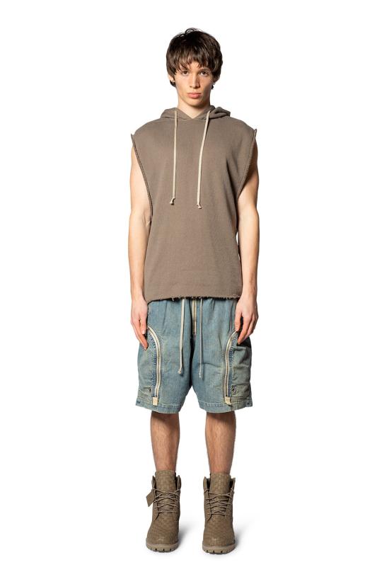26SS 릭 오웬스 후드 티셔츠 RU01F2153 JNT 34 - RICK OWENS