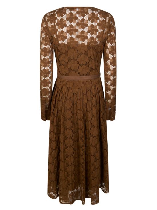 26SS 막스마라 스튜디오 롱 원피스 2616631011600 02 MARRONE - MAX MARA STUDIO