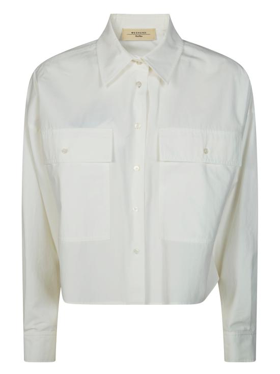 26SS 위켄드막스마라 셔츠 2615111071600 001 BIANCO