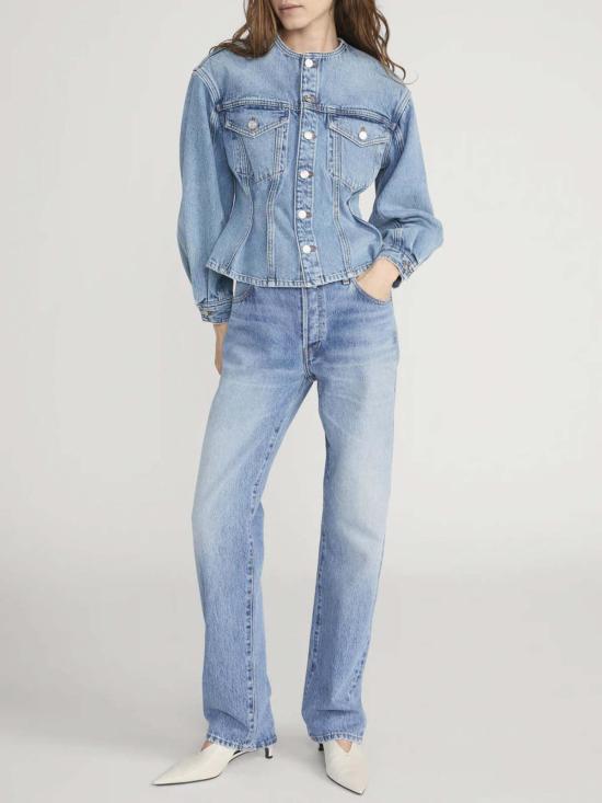  프레임 데님 자켓 더 니프티드 칼라리스 재킷 움브리아