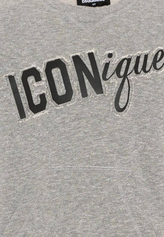 26SS [키즈] 디스퀘어드2 티셔츠 DQ3389 D0AHK DQ902 GREY - DSQUARED2