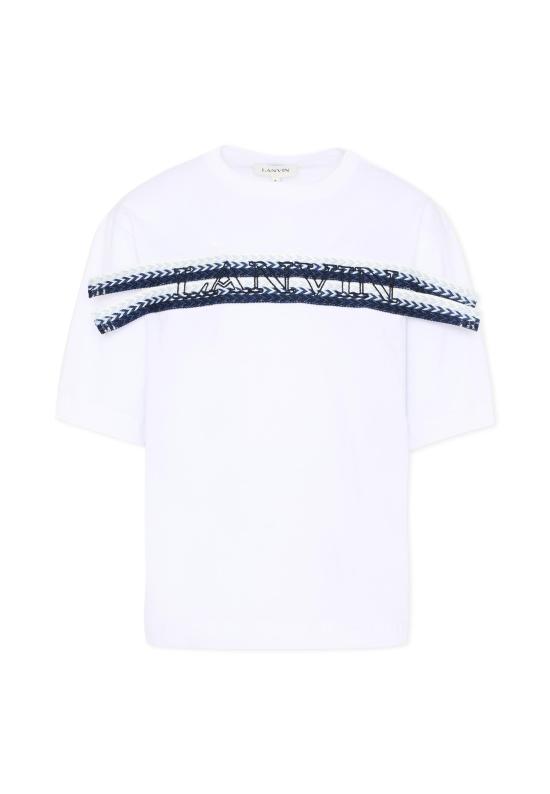 26SS [키즈] 랑방 티셔츠 N30362 N48 WHITE