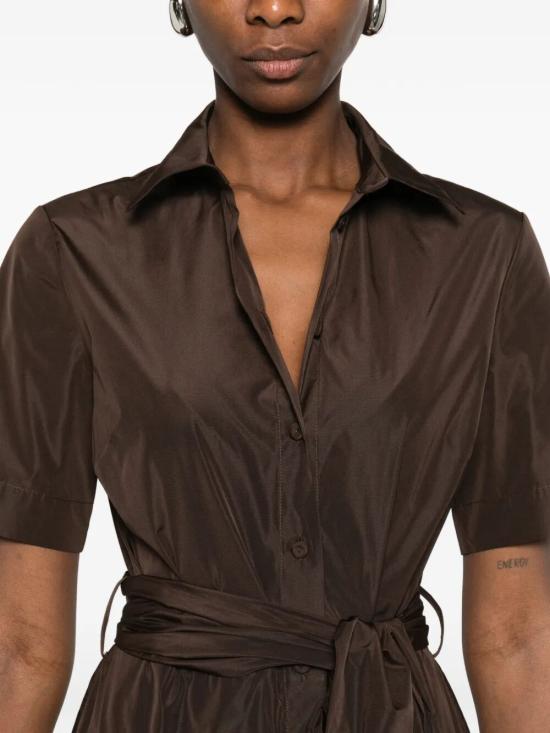 26SS 파로쉬 미디 원피스 D726098 MARRONE - PAROSH