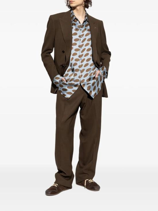 26SS 드리스 반 노튼 긴팔 셔츠 0207133002 510 STEEL - DRIES VAN NOTEN