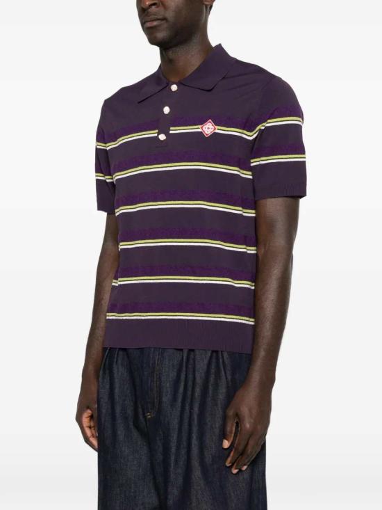 26SS 카사블랑카 폴로 티셔츠 MSS26KW90702 VISCOSE BLEND - CASABLANCA