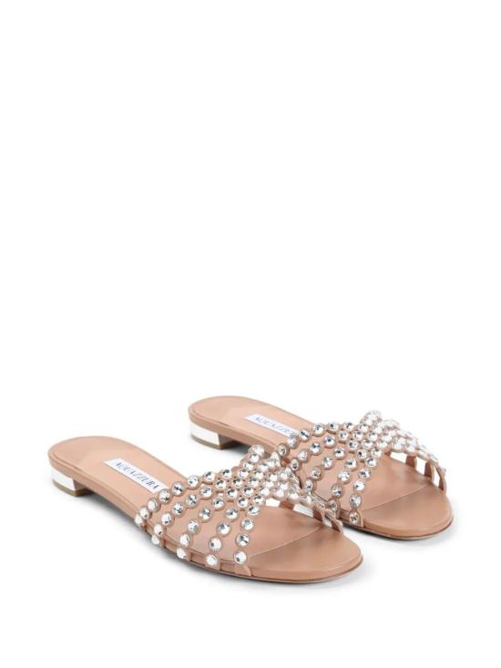 26SS 아쿠아주라 샌들 TQLFLAS3 NAP PWP POWDER PINK - AQUAZZURA
