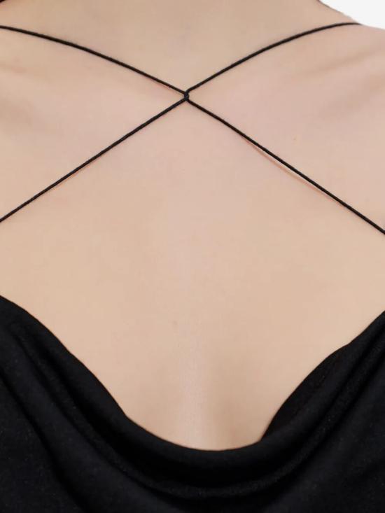 26SS 자크뮈스 미디 원피스 DRW00792AJ00253 990 BLACK - JACQUEMUS