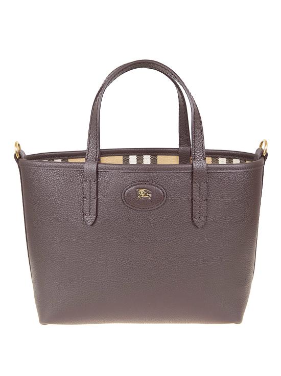 26SS 버버리 미니 리버시블 블룸즈버리 토트백 8119627 C1762 PEAT SAND