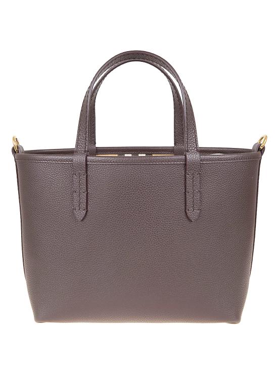 26SS 버버리 미니 리버시블 블룸즈버리 토트백 8119627 C1762 PEAT SAND - BURBERRY