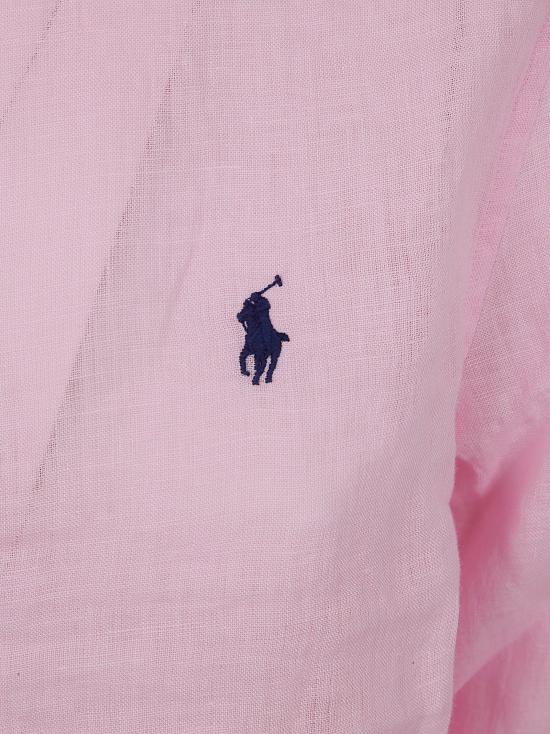 26SS 폴로 랄프로렌 포니 자수 리넨 셔츠 (211970730009) 211970730 514 CARMEL PINK - POLO RALPH LAUREN