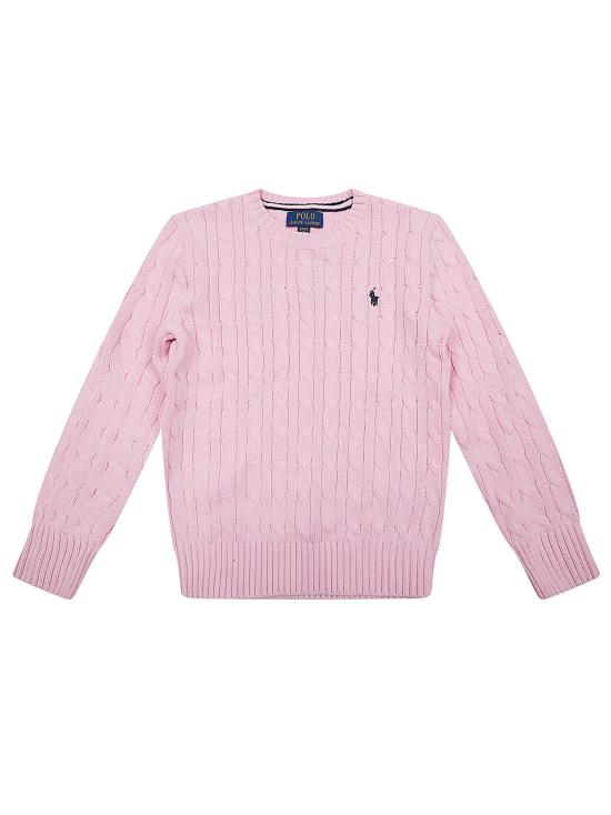26SS [키즈] 랄프 로렌 풀오버 323702674 511 CARMEL PINK NAVY PP