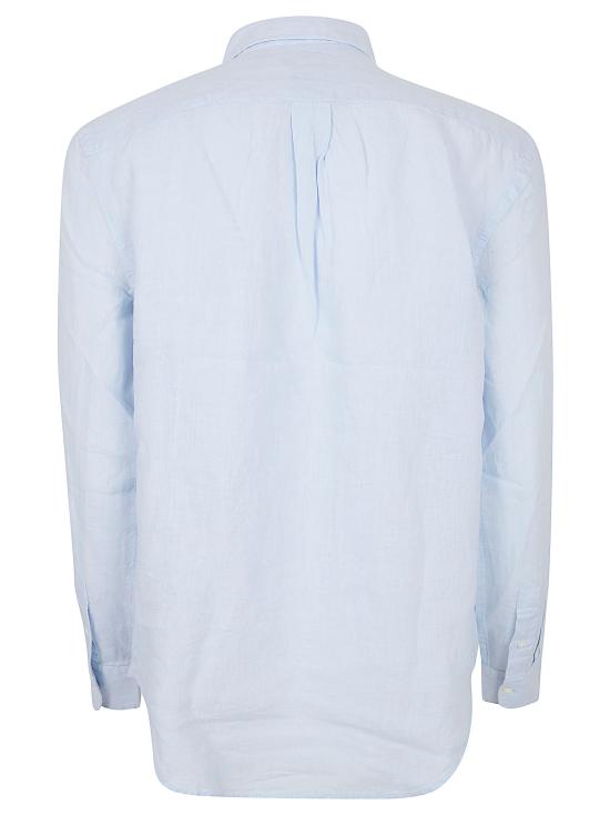 26SS 폴로 랄프로렌 포니 자수 리넨 셔츠 (211970730009) 211970730 503 OXFORD BLUE - POLO RALPH LAUREN