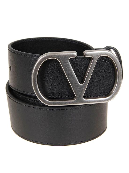 26SS 발렌티노 가라바니 가죽 벨트 YT0SQ7 UPC 0NO NERO